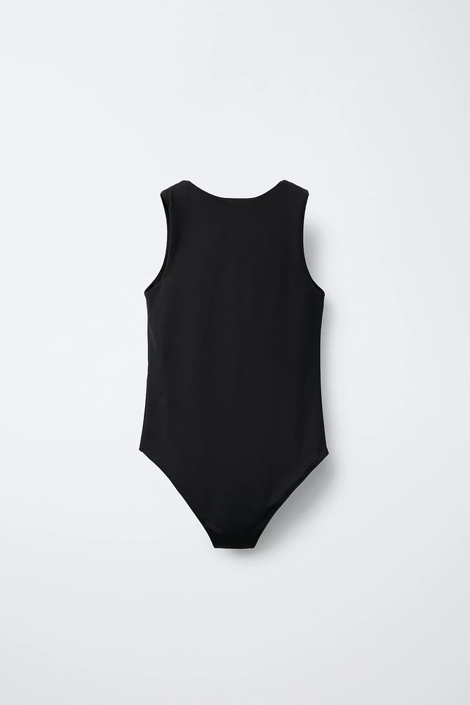 HALTER BODYSUIT