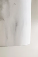 POUBELLE SALLE DE BAIN EFFET MARBRE