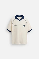 POLO JACQUARD BRODÉ