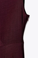 CUT OUT MIDI DRESS