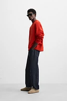 BOXY FIT CREW NECK SWEATSHIRT