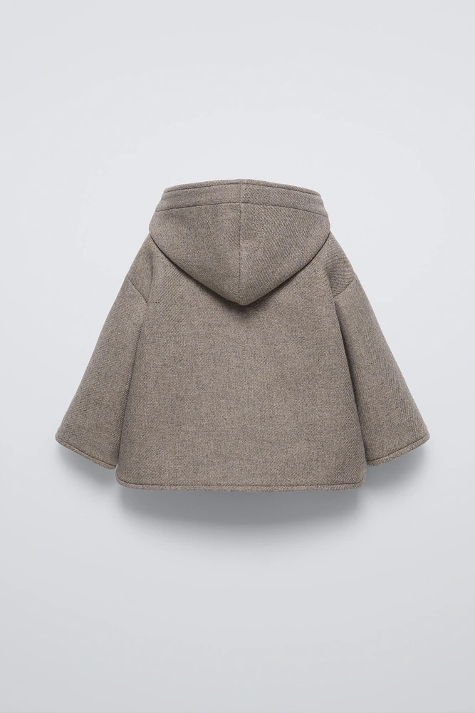 MANTEAU EN LAINE MANTECO