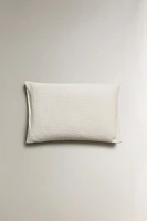 WAFFLE-KNIT PILLOWCASE