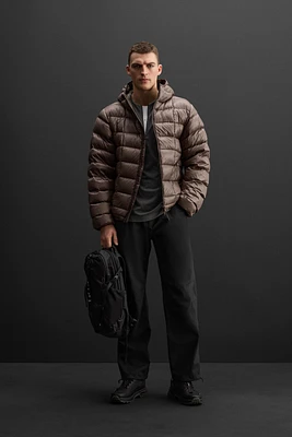 HOODED DOWN JACKET