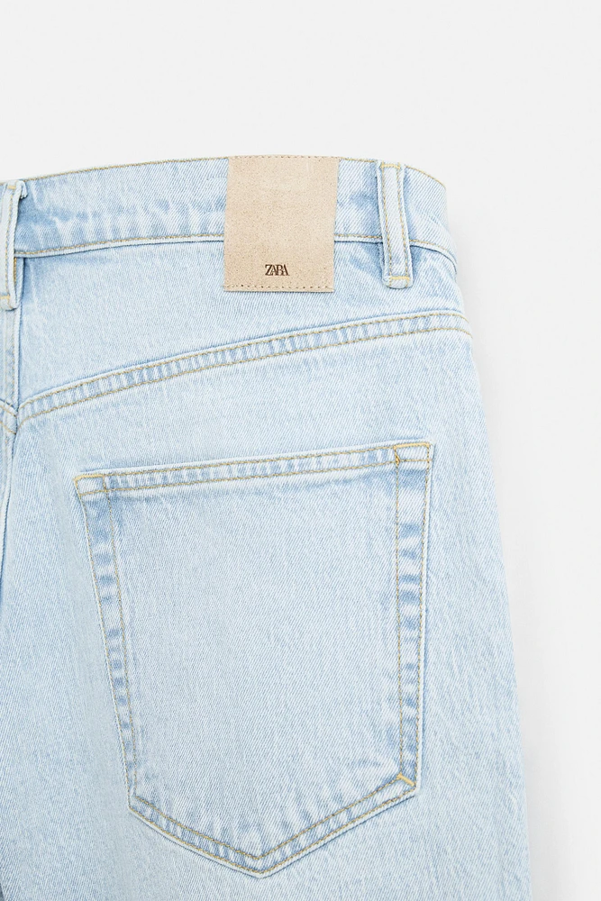 REGULAR FIT DENIM SHORTS