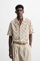 CHEMISE À IMPRIMÉ LOSANGES