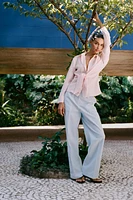 FLOWY KNOTTED SHIRT