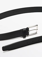 Ceinture en cuir nappa