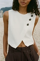 CROSSOVER CROP TOP