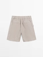 Bermuda milleraies 100% lin