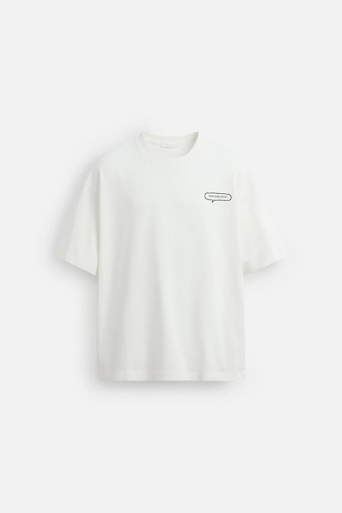 COMBINED EMBROIDERY T-SHIRT