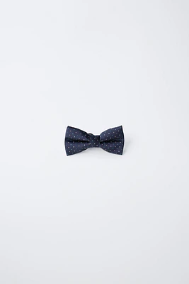 POLKA DOT PRINT BOW TIE