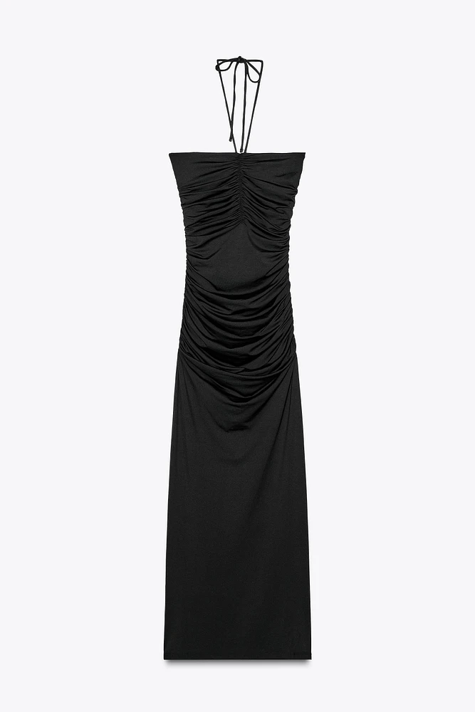 CUT OUT MIDI DRESS