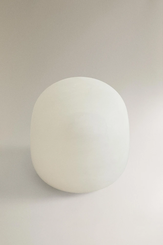 LAMPE DE TABLE ALBÂTRE SEMI-OVALE