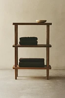 ACACIA WOOD SHELVING UNIT