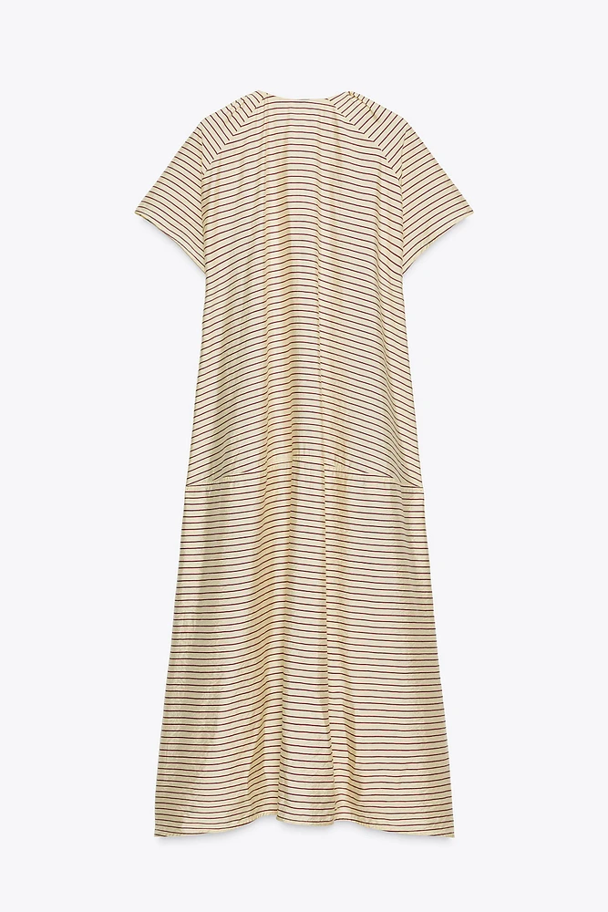 ZW COLLECTION STRIPED TUNIC DRESS