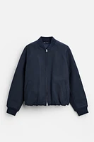 BALLOON FIT BOMBER JACKET