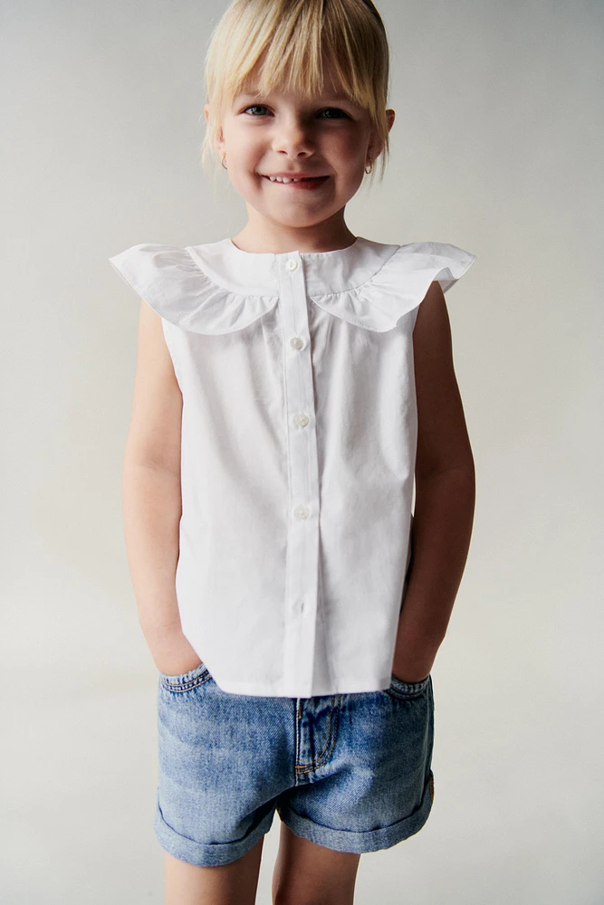 RUFFLED SHIRT