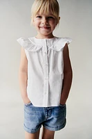 RUFFLED SHIRT