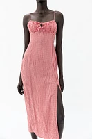 ROBE MI-LONGUE À CARREAUX VICHY