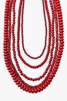 2-PACK OF MULTI-BEAD NECKLACES