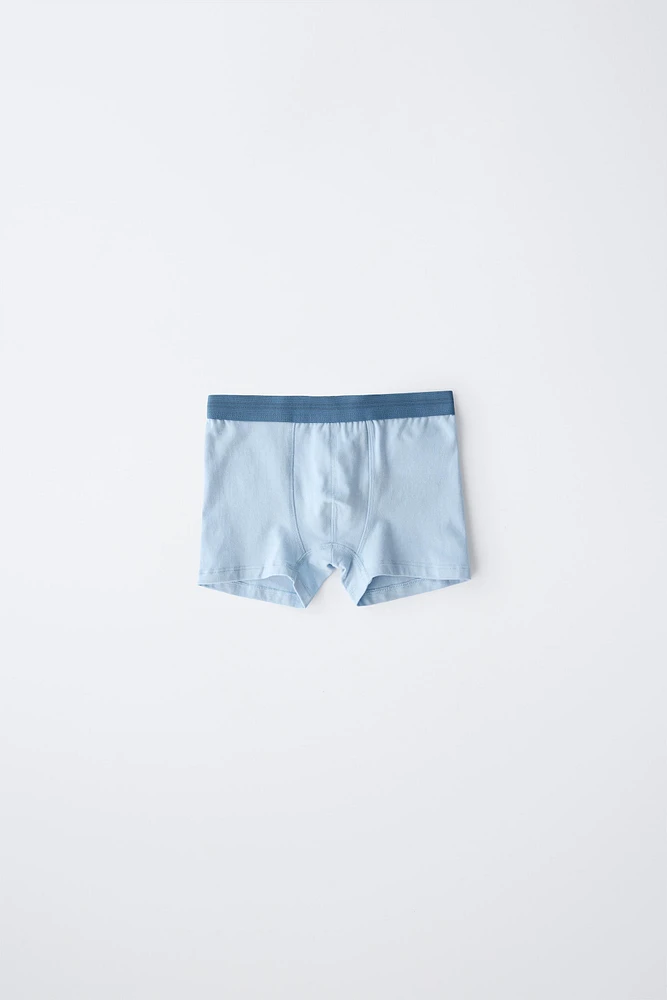 6-14 YEARS/ FIVE-PACK OF BASIC BOXERS