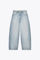 JEAN TRF REVERS TAILLE HAUTE