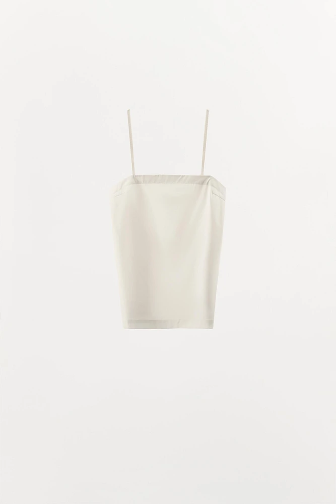 TOP AVEC ORGANZA