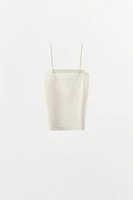 TOP AVEC ORGANZA