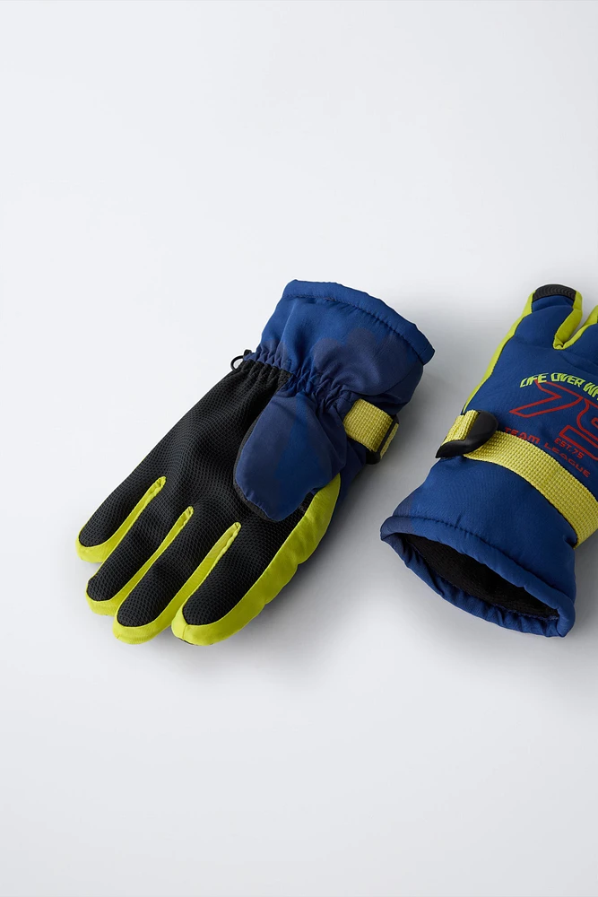RACER COSTUME GLOVES