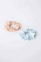 TWO-PACK OF BEADED HAIR TIES