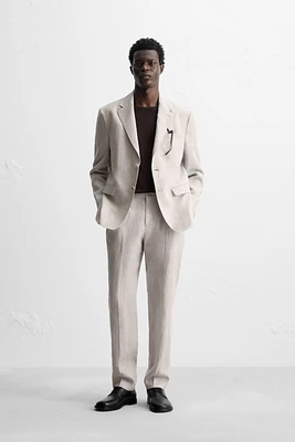 BLAZER COSTUME 100 % LIN