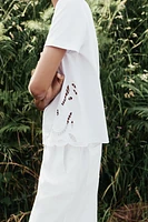 EMBROIDERED T-SHIRT