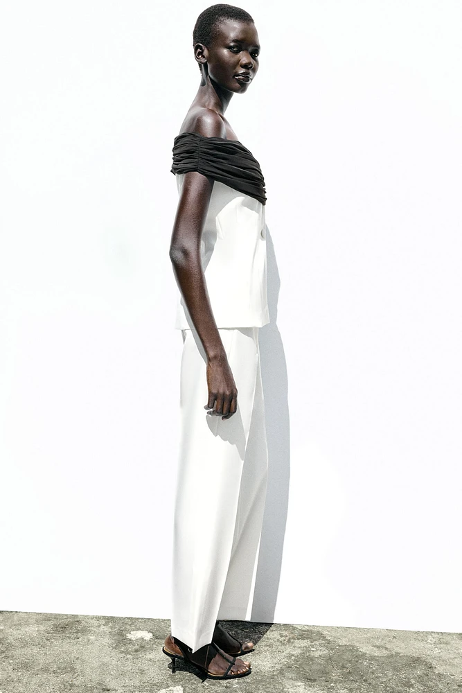 PANTALON TAILLE COMBINÉE