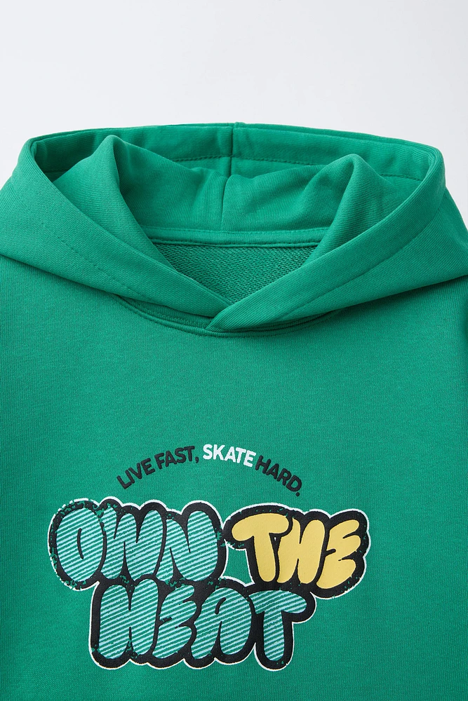 SWEAT À CAPUCHE GRAFFITI