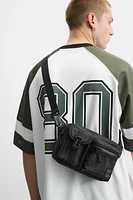 FABRIC POCKET CROSSBODY BAG