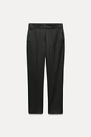 SOFT ANKLE-LENGTH PANTS