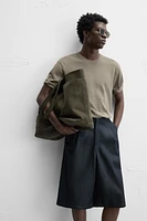 TEXTURED KNIT T-SHIRT