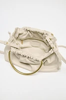METAL HANDLE MINI BOWLING BAG