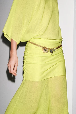 CHARM METAL BELT