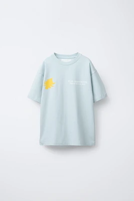 RAISED PRINT T-SHIRT