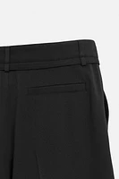 PLEATED BELTED PANTS