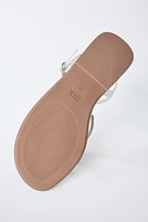 SANDALES EN VINYLE FANTAISIE