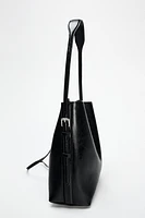 DOUBLE STRAP BUCKET BAG