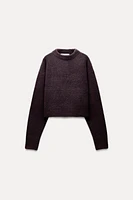 SOFT KNIT SHORT SWEATER