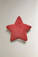 COUSSIN ENFANT EFFET PEAU D’AGNEAU ÉTOILE PETIT FORMAT