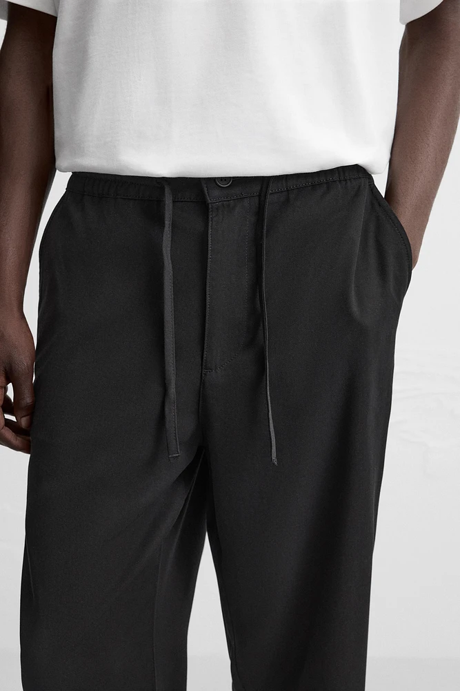 PANTALON REGULAR FIT LYOCELL - VISCOSE
