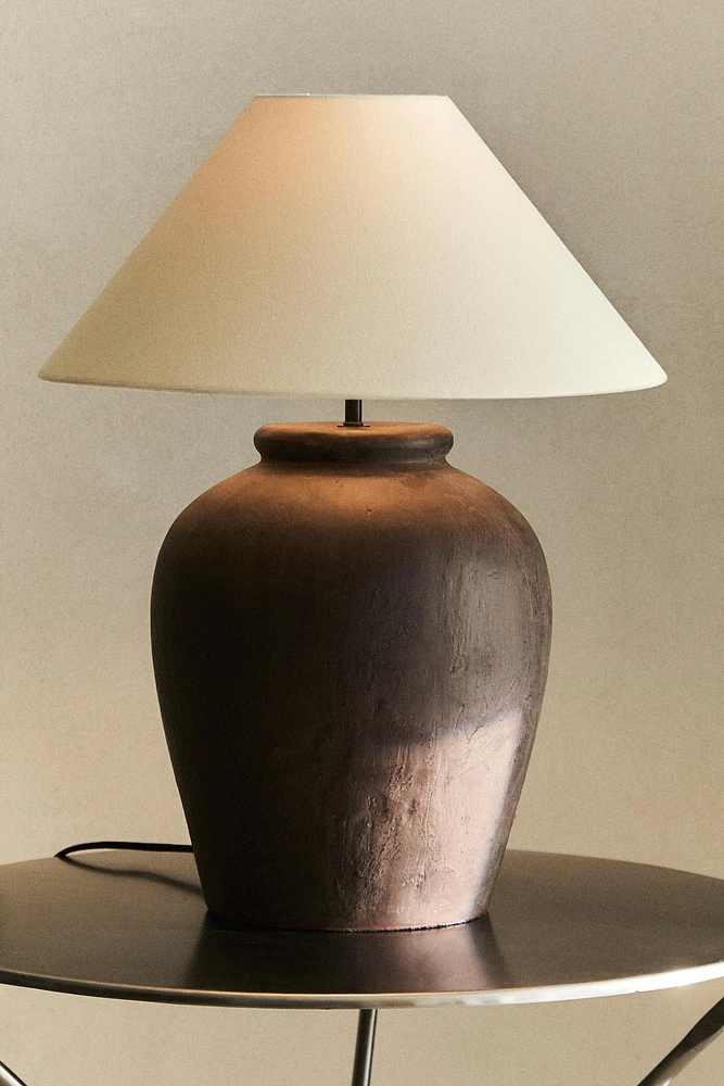 LAMPE DE TABLE BASE CÉRAMIQUE