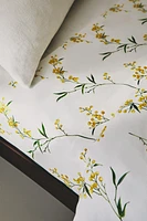 DRAP DE DESSUS SATIN IMPRIMÉ MIMOSA