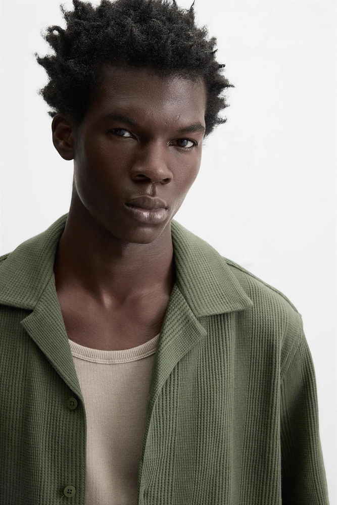 JACQUARD TEXTURED SHIRT